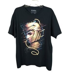 LootCrate WW84 Black Graphic T -Shirt L Black Large